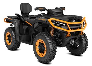 Квадроцикл Can-Am Outlander Max XT-P 1000R Темно-серый с оранжевым 2025 INT