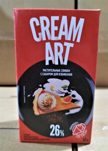 Сливки CREAM ART 1л со вкусом пломбир и ваниль