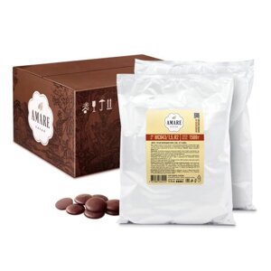 Amare шоколад горький "Гана 67% какао", капли 20 мм