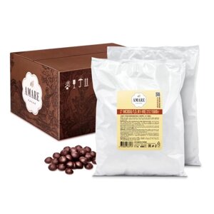 Amare шоколад горький Либерия 62%капли 5,5 мм