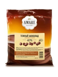 Amare шоколад темный "Британия" в каплях