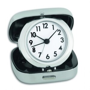 Часы-будильник с металлическим футляром TFA
