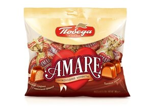 Конфеты "Два вида шоколадных конфет с начинкой "Aмаре"