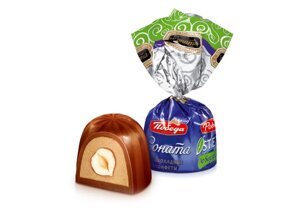 Конфеты шоколадные без сахара "Соната" с лесным орехом