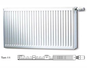 Стальной панельный радиатор Тип 11 Buderus