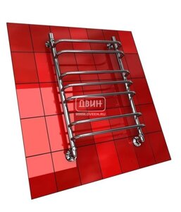 Водяной полотенцесушитель шириной 410 - 500 мм Двин
