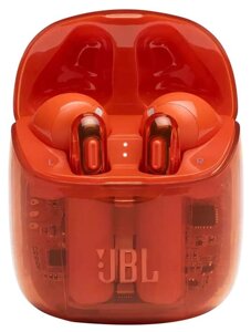 Беспроводные наушники JBL Tune 225 TWS Ghost Edition оранжевые