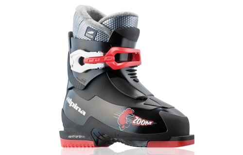 Ботинки горнолыжные Alpina Zoom Kid's Black/Red