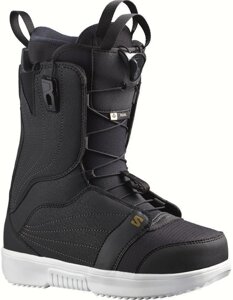 Ботинки сноубордические Salomon 23-24 Pearl Black/White/Gold