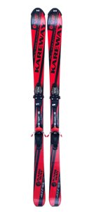 Горные лыжи с креплениями Lightning Kareway Black/Red + кр. Snoway SX 10