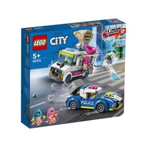Игрушки Lego Город Погоня полиции за грузовиком с мороженым 60314