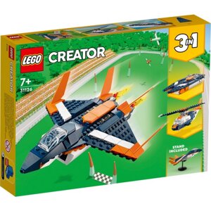 Игрушки Lego Криэйтор Сверхзвуковой самолет 31126