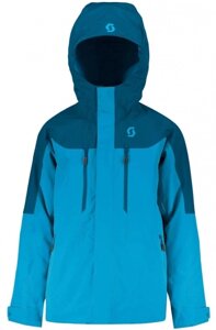 Куртка горнолыжная Scott Jacket B's Vertic Lunar Blue/Marina Blue