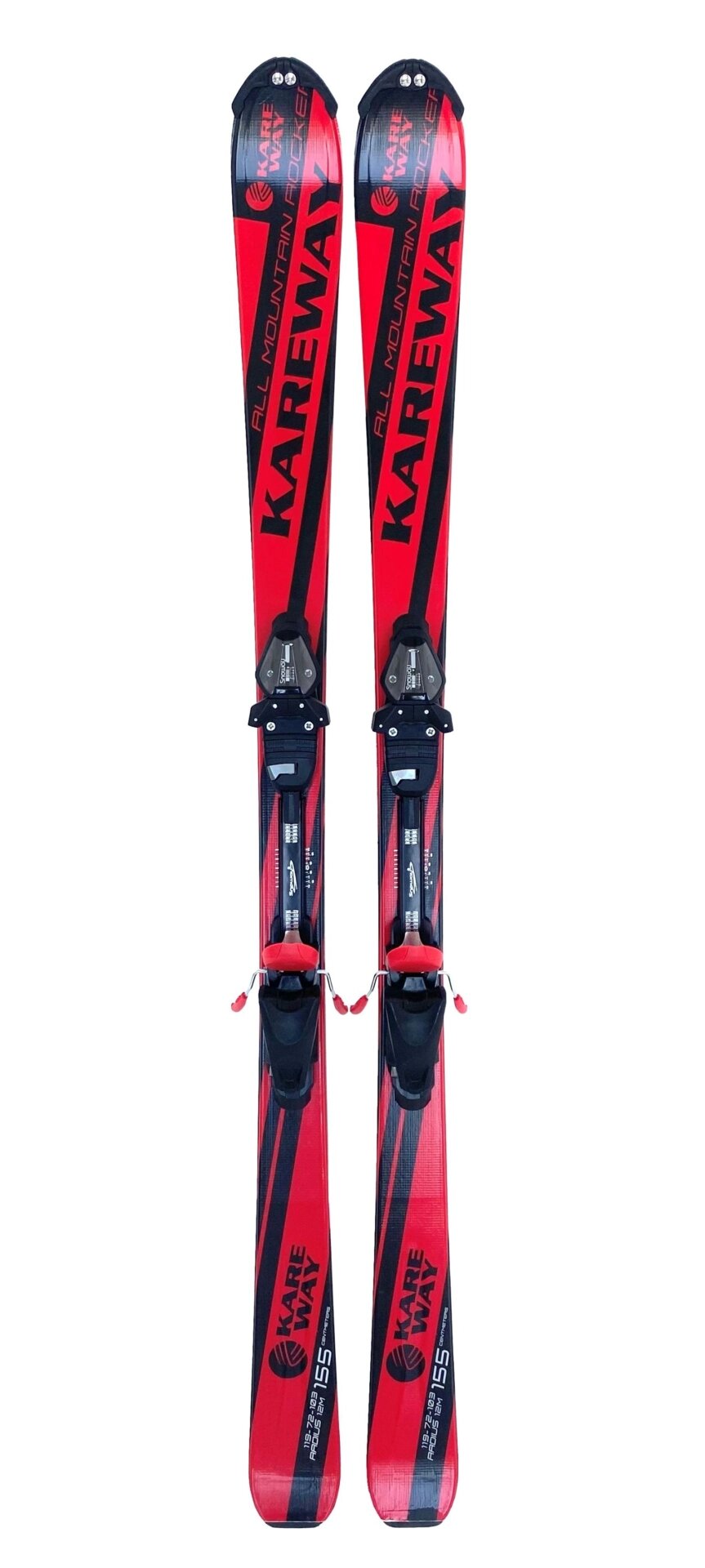 Горные лыжи с креплениями Lightning Kareway Black/Red + кр. Snoway SX 10 - заказать