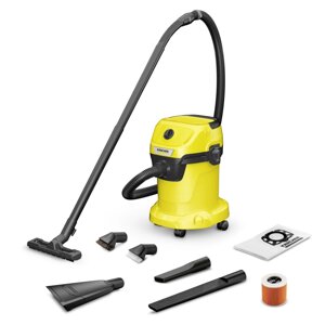 Пылесос Karcher WD 3 V-17/6/20 CAR (YYY) желтый