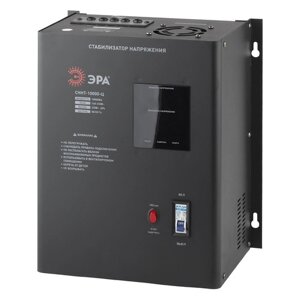 Стабилизатор напряжения ЭРА Б0020172 СННТ-10000-Ц Черный