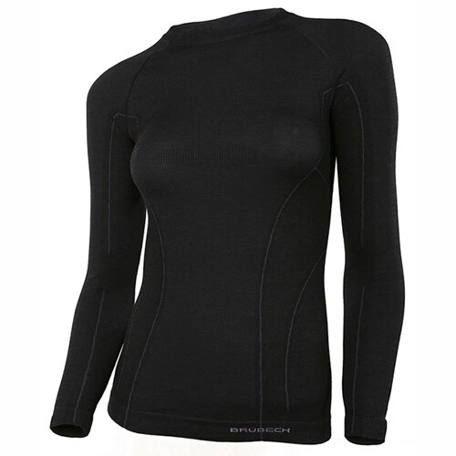 Термокофта Brubeck Wmn Active Wool Black