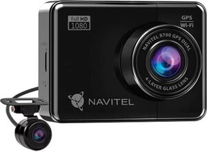 Видеорегистратор Navitel R700 GPS Dual черный