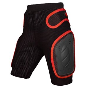 Защитные шорты Losraketos Armor CKP-001 Jr Black\Red