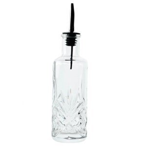 Бутылка для масла или уксуса, 250 мл, с дозатором, стекло Р/сталь, Sabal