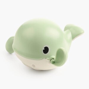 Игрушка для купания, 13 см, заводная, пластик, зеленая, Плавающий кит, Underwater