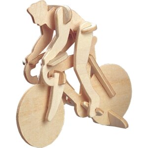 3D-модель сборная деревянная Чудо-Дерево «Велосипедист»