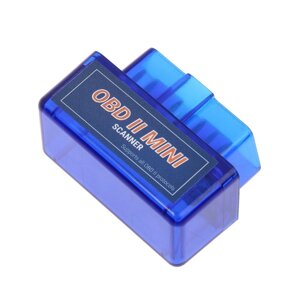 Адаптер для диагностики авто ELM327, OBD 2, mini, Bluetooth, версия 2.1