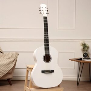 Акустическая гитара 6 струнная н-34, менз. 650мм , художественное исполнение