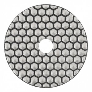 Алмазный гибкий шлифовальный круг Matrix 73501, d=100 мм, P100, сухое шлифование, 5 шт.