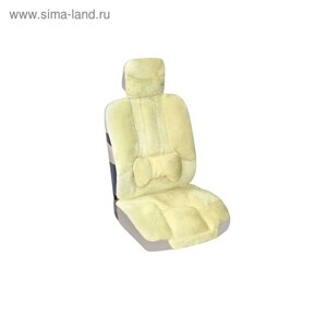 Авточехлы Skyway Arctic, искусственный мех, 2 предмета, с подушечкой для поддержки спины , S03001015