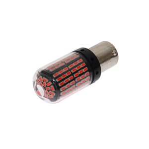 Автомобильная лампа Cartage, светодиодная, P21W 1156, 144 SMD, 12 В, CanBus, свет красный