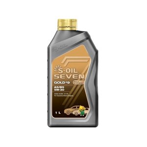 Автомобильное масло S-OIL 7 GOLD #9 А5/В5 5W-30 синтетика, 1 л