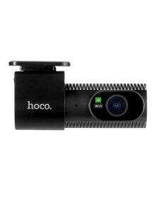 Автомобильный видеорегистратор Hoco DV7, 2K экран и видео, чёрный
