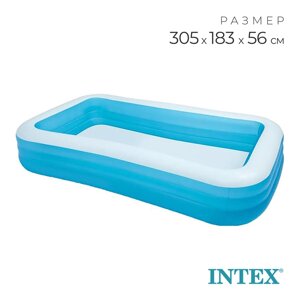 Бассейн надувной INTEX, 30518356 см, от 6 лет, 58484NP