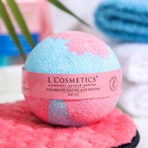 Бомбочка для ванн L'Cosmetics Sexy 212 с пеной, 130 г