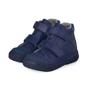 Ботинки детские, размер 24, цвет тёмно-синий