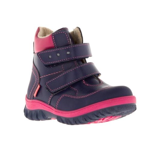 Ботинки детские, размер 25, цвет фиолетовый