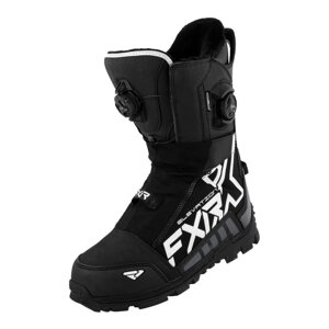 Ботинки FXR Elevation Dual BOA, с утеплителем, размер 43, чёрные