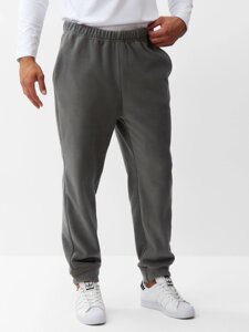 Брюки флисовые мужские спортивные MINAKU: Fleece Soft, размер 52, графитовые
