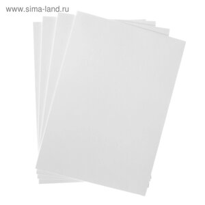 Бумага для рисования А4, 50 листов, тиснение "холст", 200 г/м²