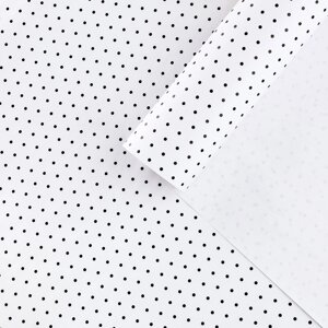 Бумага упаковочная глянцевая «Горошек», 1 лист, 70 х 100 см