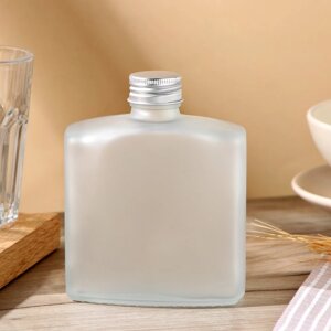 Бутыль стеклянная для соусов и масла с металличекой крышкой «Тар», 200 мл, 104,512 см
