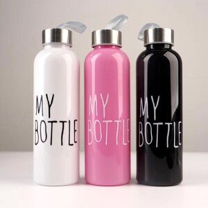 Бутылка для воды My bottle 500 мл, 21.5 х 6.5 см, микс