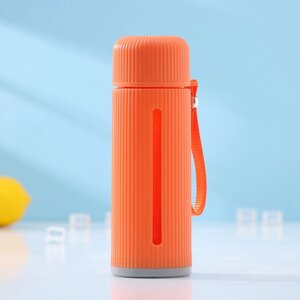 Бутылка для воды стеклянная «Успех», 500 мл, 7,221 см, цвет оранжевый