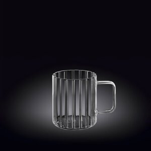Чашка 200 мл, термо стекло, Wilmax Segment
