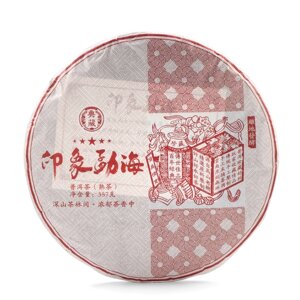 Чай китайский "Шу Пуэр Впечатление Мэнхая", 2020 г, Мэнхай, 357 г