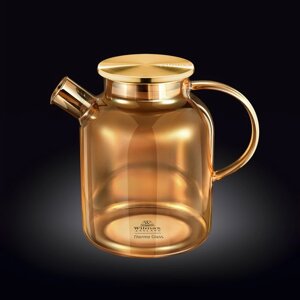 Чайник заварочный Wilmax England Amber, термостекло, 1600 мл