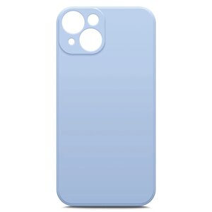 Чехол BoraSCO для iPhone 14, Soft Touch, силикон, микрофибра, лавандовый
