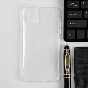Чехол iBox Crystal, для телефона iPhone 11, силиконовый, прозрачный
