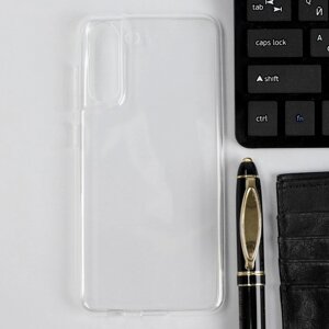 Чехол iBox Crystal, для телефона Samsung Galaxy S21 FE, силиконовый, прозрачный